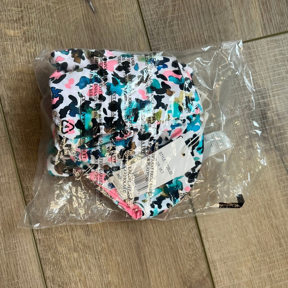 Citrus Bikini Top Reversible Womens Small Multicolor Animal Print CT2BL82 NWT - Picture 11 of 11